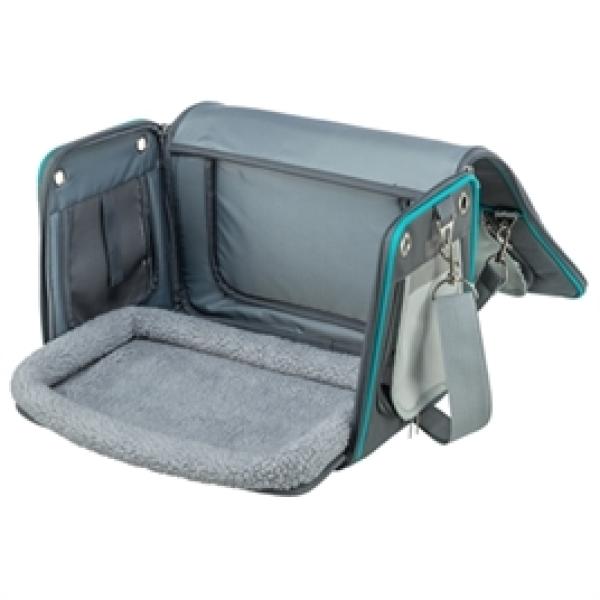 Reisetasche Vicky mit herausnehmbaren Kissen Grau Trixie